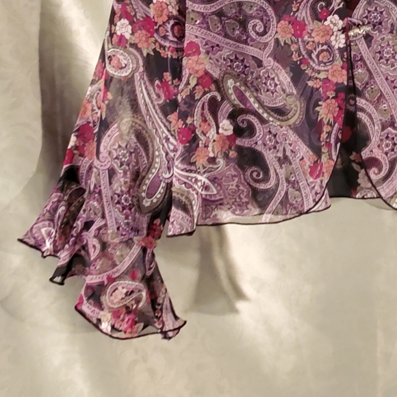 Sheer crop top coverup - Picture 3 of 4